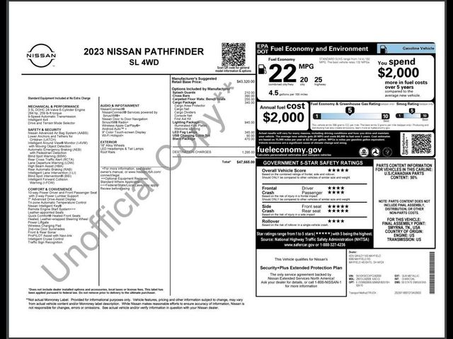 2023 Nissan Pathfinder SL
