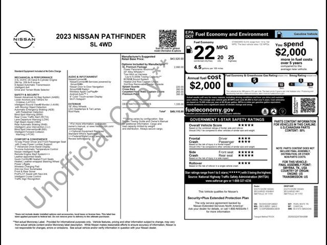 2023 Nissan Pathfinder SL