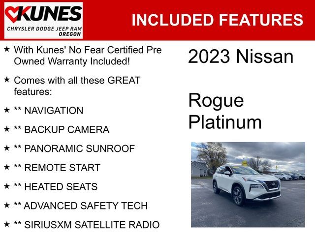 2023 Nissan Rogue Platinum