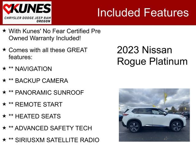 2023 Nissan Rogue Platinum