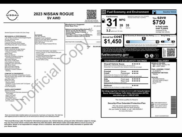 2023 Nissan Rogue SV