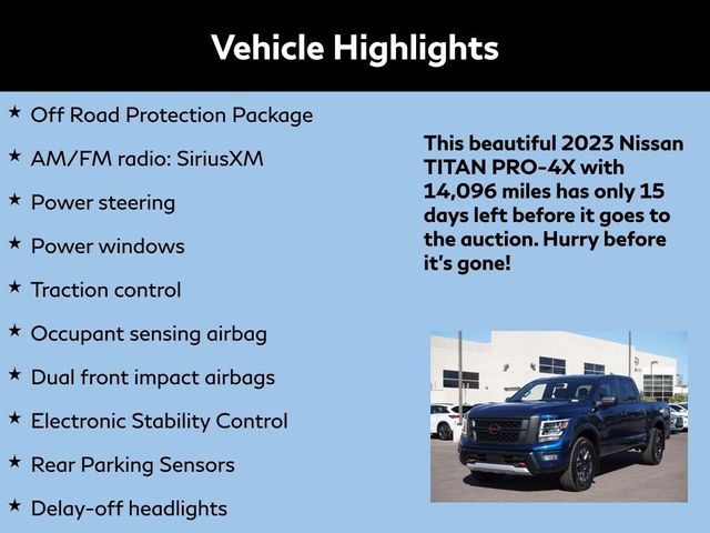 2023 Nissan Titan PRO-4X