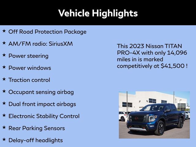 2023 Nissan Titan PRO-4X