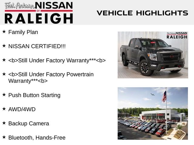 2023 Nissan Titan PRO-4X