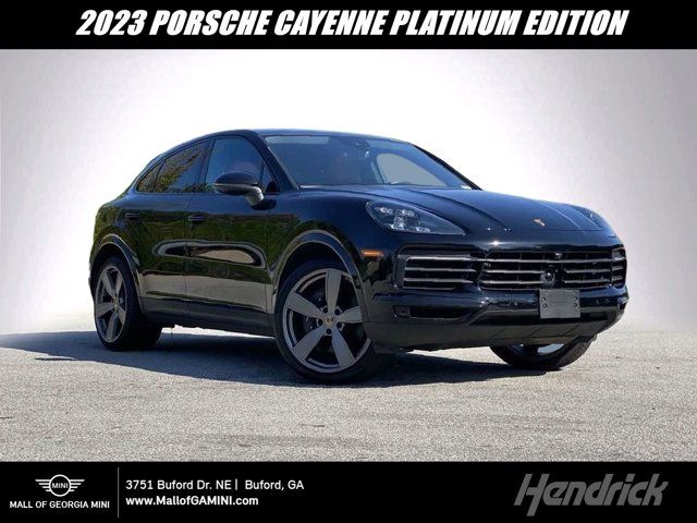 2023 Porsche Cayenne Platinum Edition