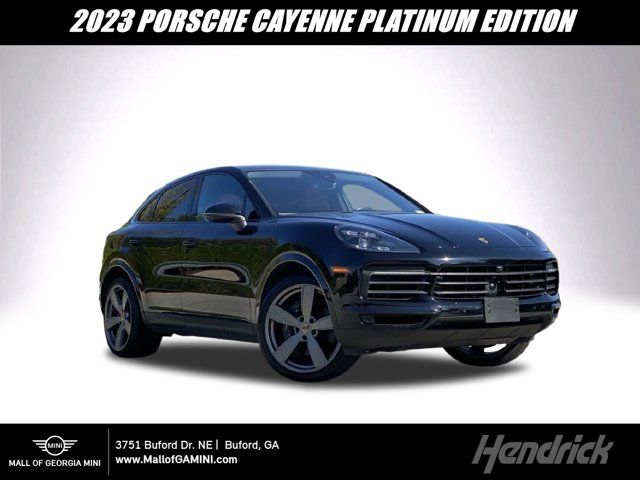 2023 Porsche Cayenne Platinum Edition