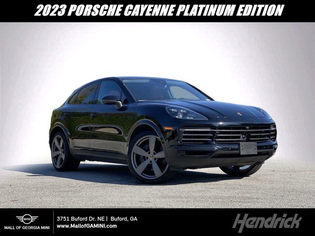 2023 Porsche Cayenne Platinum Edition