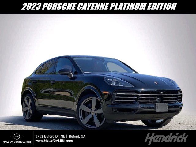 2023 Porsche Cayenne Platinum Edition