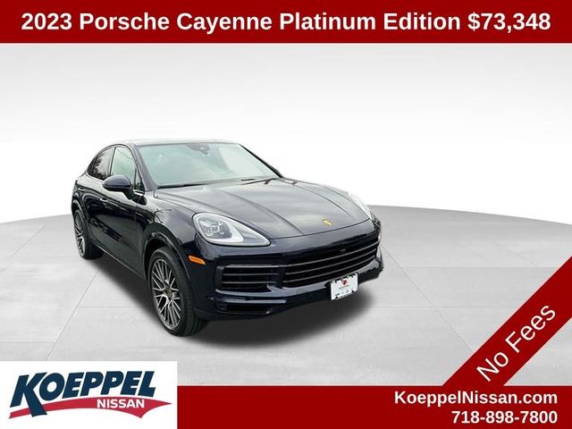 2023 Porsche Cayenne Platinum Edition