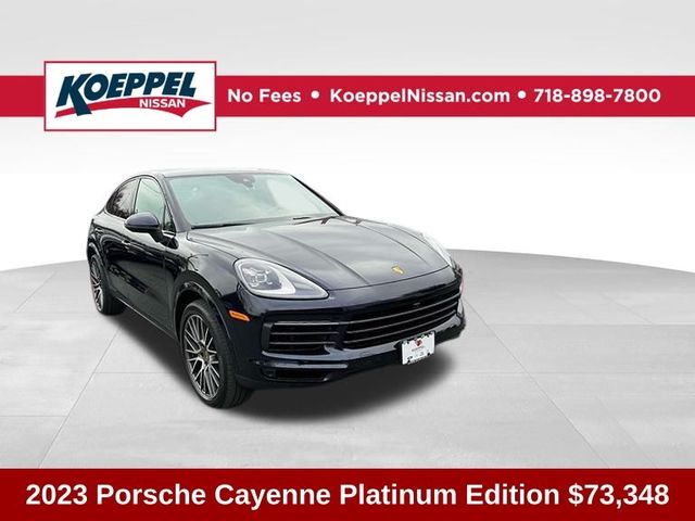 2023 Porsche Cayenne Platinum Edition