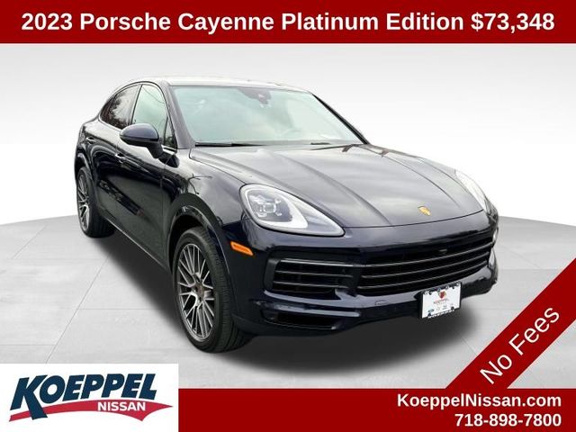 2023 Porsche Cayenne Platinum Edition