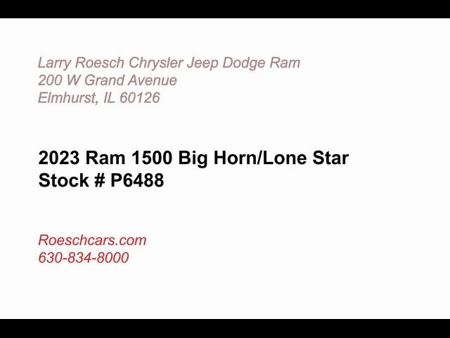 2023 Ram 1500 Big Horn