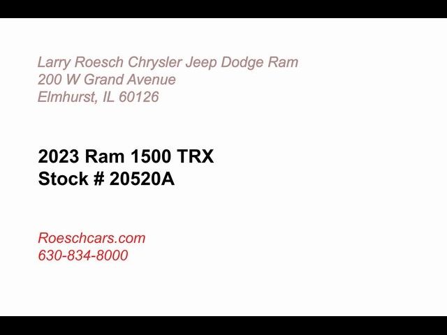 2023 Ram 1500 TRX