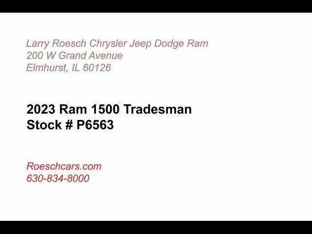 2023 Ram 1500 Tradesman