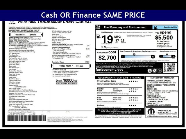 2023 Ram 1500 Tradesman