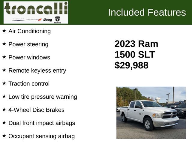 2023 Ram 1500 Classic SLT