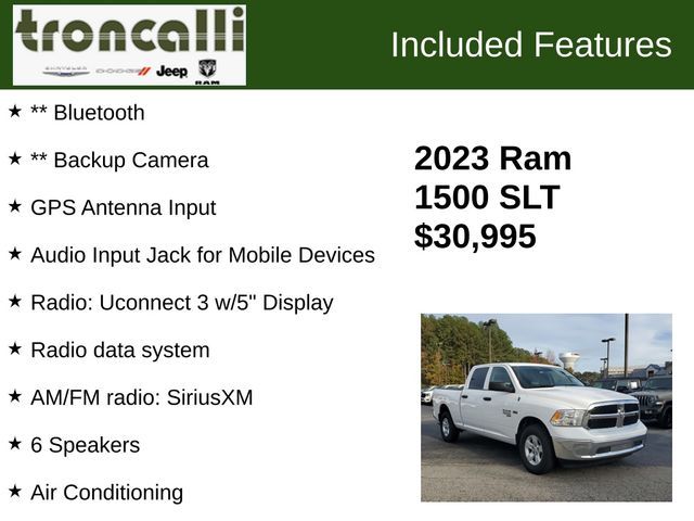 2023 Ram 1500 Classic SLT