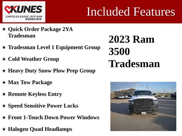 2023 Ram 3500 Tradesman