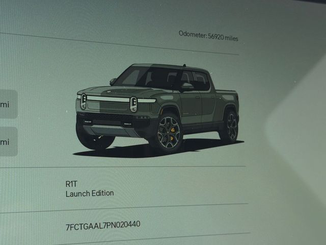 2023 Rivian R1T Launch Edition