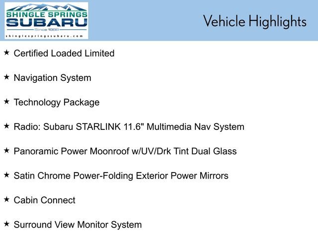 2023 Subaru Ascent Limited