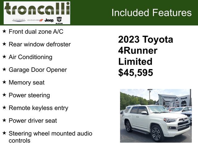 2023 Toyota 4Runner Limited