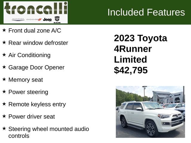 2023 Toyota 4Runner Limited