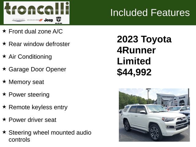 2023 Toyota 4Runner Limited