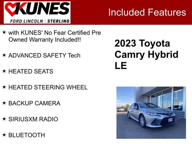 2023 Toyota Camry Hybrid LE