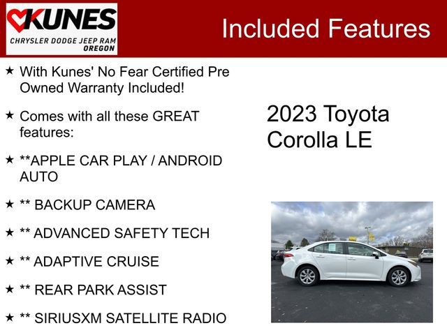 2023 Toyota Corolla LE