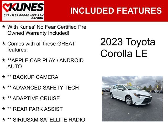 2023 Toyota Corolla LE