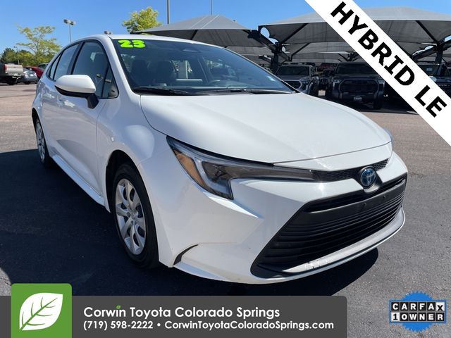 2023 Toyota Corolla Hybrid LE