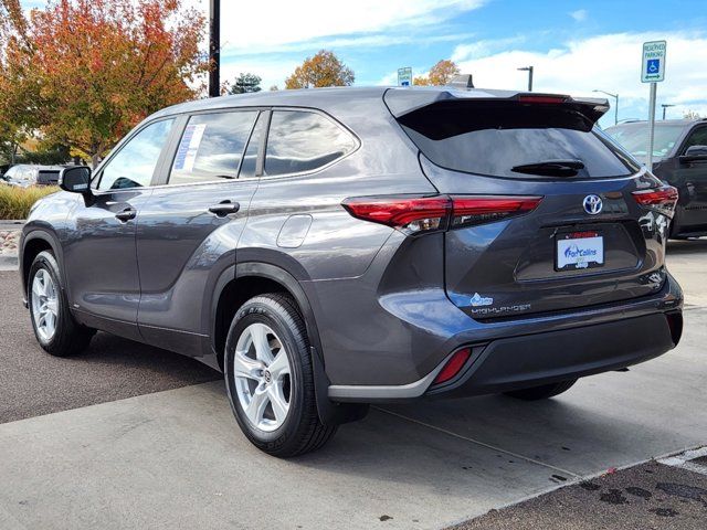 2023 Toyota Highlander Hybrid LE