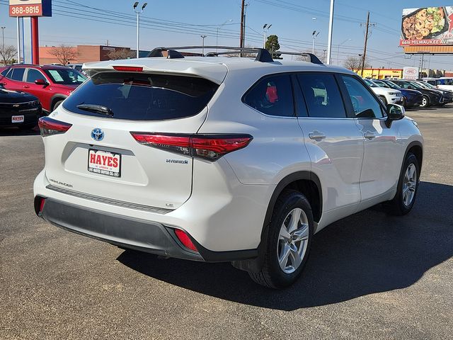 2023 Toyota Highlander Hybrid LE