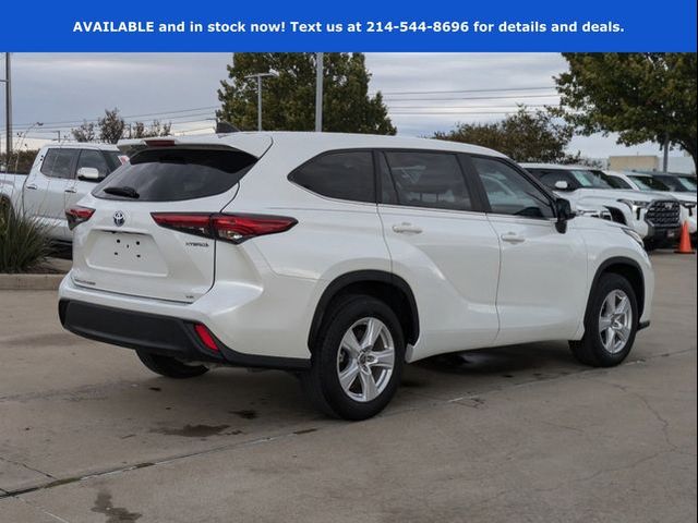 2023 Toyota Highlander Hybrid LE