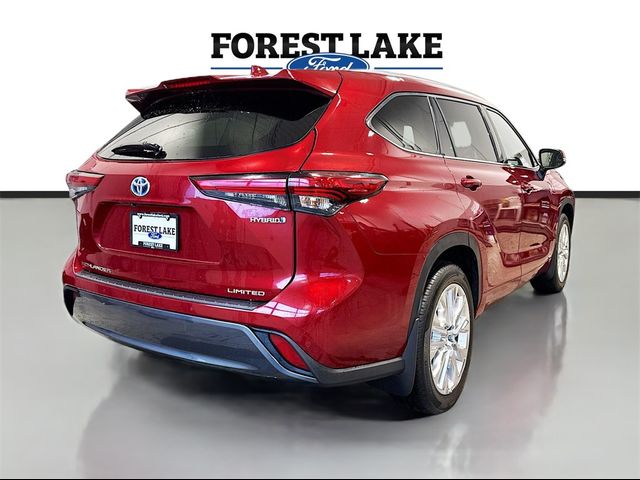 Used Red Toyota Grand Highlander Hybrid MAX Limited For Sale in ...