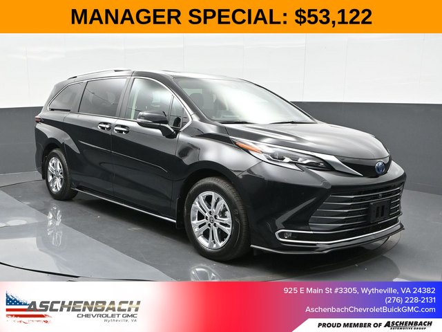 2023 Toyota Sienna Platinum