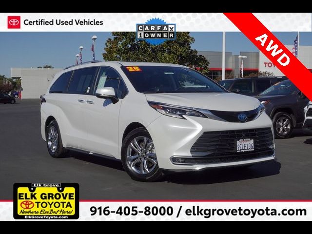 2023 Toyota Sienna Platinum