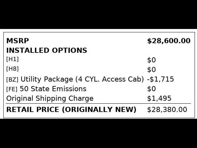 2023 Toyota Tacoma SR