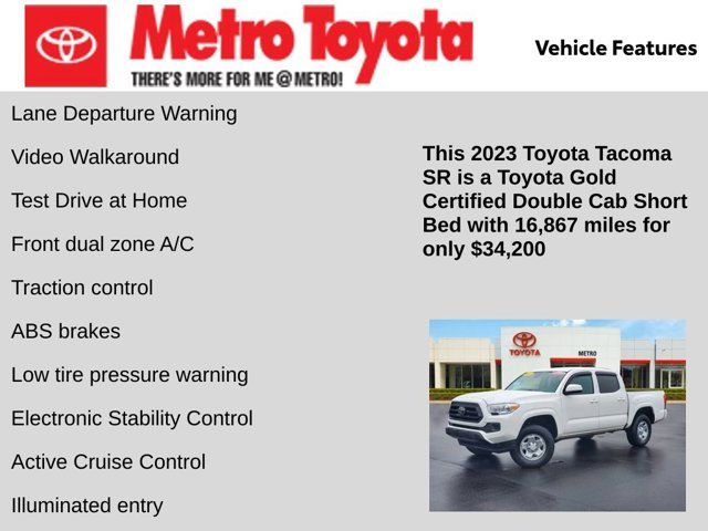 2023 Toyota Tacoma SR