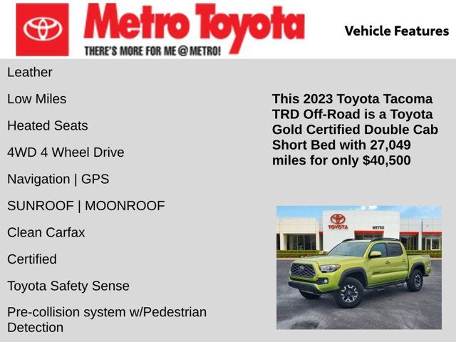 2023 Toyota Tacoma TRD Off Road