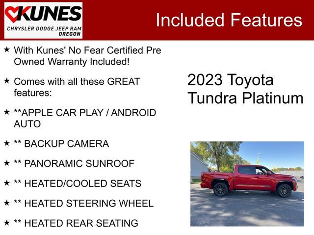 2023 Toyota Tundra Platinum