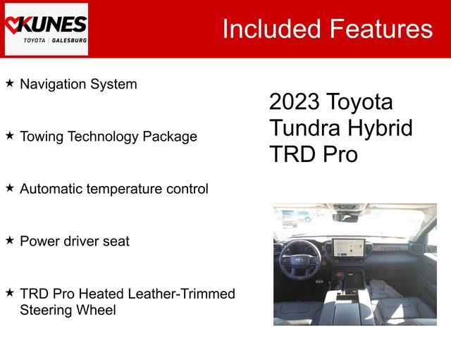 2023 Toyota Tundra 4WD TRD Pro Hybrid