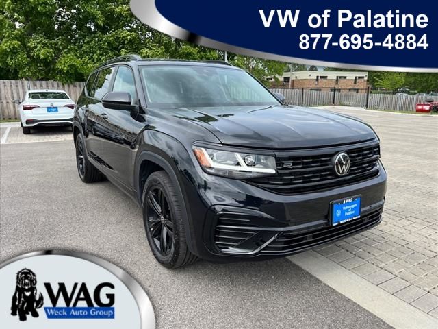 2023 Volkswagen Atlas 3.6L V6 SEL R-Line Black