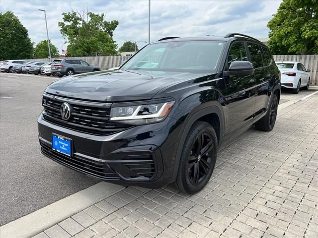 2023 Volkswagen Atlas 3.6L V6 SEL R-Line Black