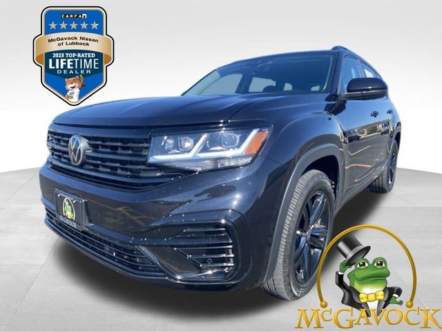 2023 Volkswagen Atlas 3.6L V6 SEL R-Line Black