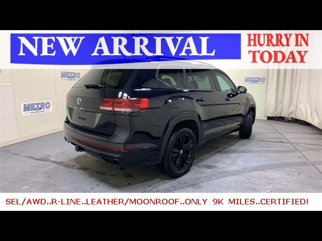 2023 Volkswagen Atlas 3.6L V6 SEL R-Line Black