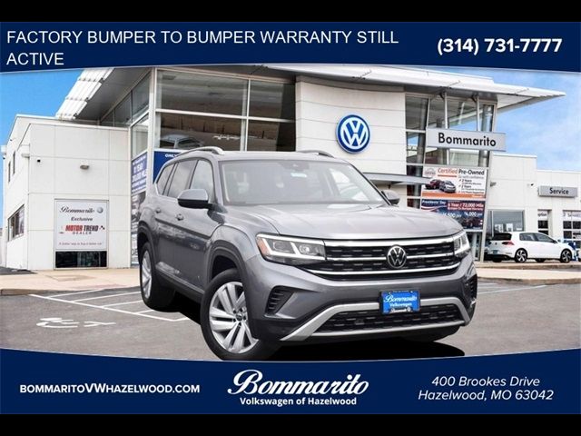 2023 Volkswagen Atlas 3.6L V6 SEL R-Line Black