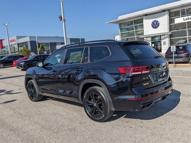 2023 Volkswagen Atlas 3.6L V6 SEL R-Line Black