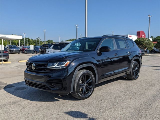 2023 Volkswagen Atlas 3.6L V6 SEL R-Line Black