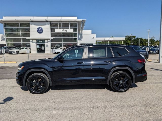 2023 Volkswagen Atlas 3.6L V6 SEL R-Line Black